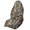 Woodland Camo Print, variant on POLERO Bucket Seat Protector, Compatible with Car Van, Terry Cloth Microfiber Car Seat Cover for Cars Vans Drivers, Red Speckle Terrazzo