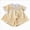 G17-Yellow, variant on Girls' 2-Piece Summer Outfit 6-12 Months 12-24 Months 2t 3t 4t 5t 6t 7t Children Short Sleeve Graphic T-Shirt And Cargo Shorts Set 18-24 Months