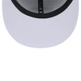 thumbnail image 5 of Men's New Era  White Jacksonville Jaguars Throwback Logo Standard 9FIFTY Snapback Hat, 5 of 6