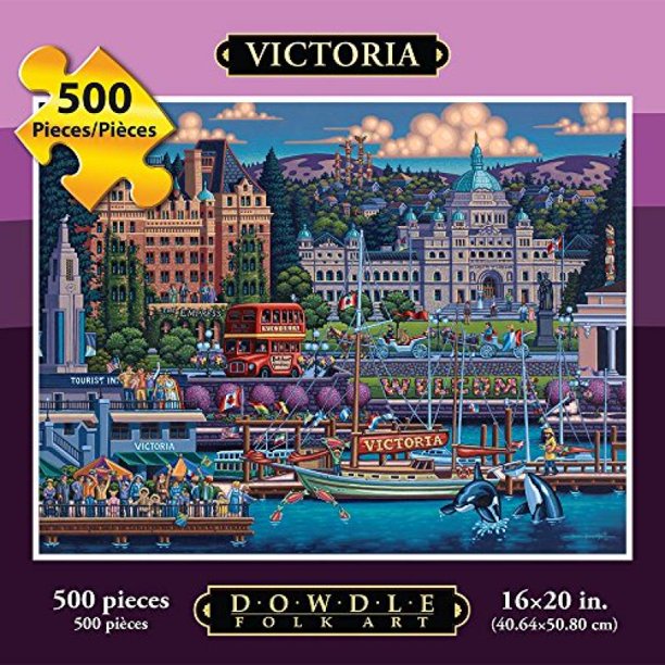 Jigsaw Puzzle Victoria 500 Pc By Dowdle Folk Art