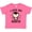 Hot Pink, variant on Inktastic I Love My Auntie with Cute Penguin and Hearts Girls Toddler T-Shirt