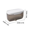 thumbnail image 5 of Toilet Paper Storage, Black Toilet Paper, Bathroom Shower Tissue Box Toilet Tissue Box, Perforation- Toilet Paper Dispenser Toilet Hand Paper Box Toilet Paper Storage, Black Tissue Paper, 5 of 5