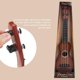 thumbnail image 4 of Ukelele de grano de madera de simulación clásica, juguetes de guitarra, instrumento Musical para niños, regalo Ehuebsd libre de BPA, 4 of 5