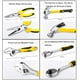 thumbnail image 5 of Kit de herramientas básicas Ticfox 108 Uds llave destornillador extensión de enchufe con caja de almacenamiento, 5 of 6