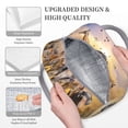 thumbnail image 3 of Balery Vintage Wildlife Protection Bolsa de Almuerzo para Mujeres, Caja de Almuerzo, Bolsa de Almuerzo Pequeña Impermeable, Tote de Almuerzo Reutilizable con Gran Capacidad, 3 of 6