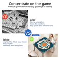 thumbnail image 5 of Teal Mandala Floral Mahjong Mat 31.5x31.5 Inch | Non-Slip And Noise Reduction Mah Jong Table Mat Cover with Carrying Bag For Mahjong Lovers, Poker, Board Games And Dominoes, 5 of 7