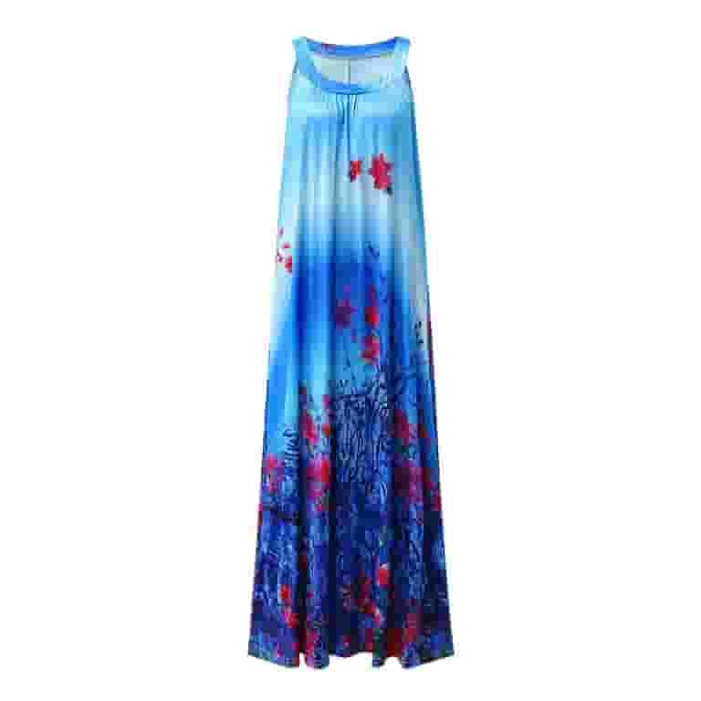 Zpanxa Summer Dresses for Women Boho Summer Sexy Sleeveless Zpanxa Summer Dresses for Women Boho Summer Sexy Sleeveless