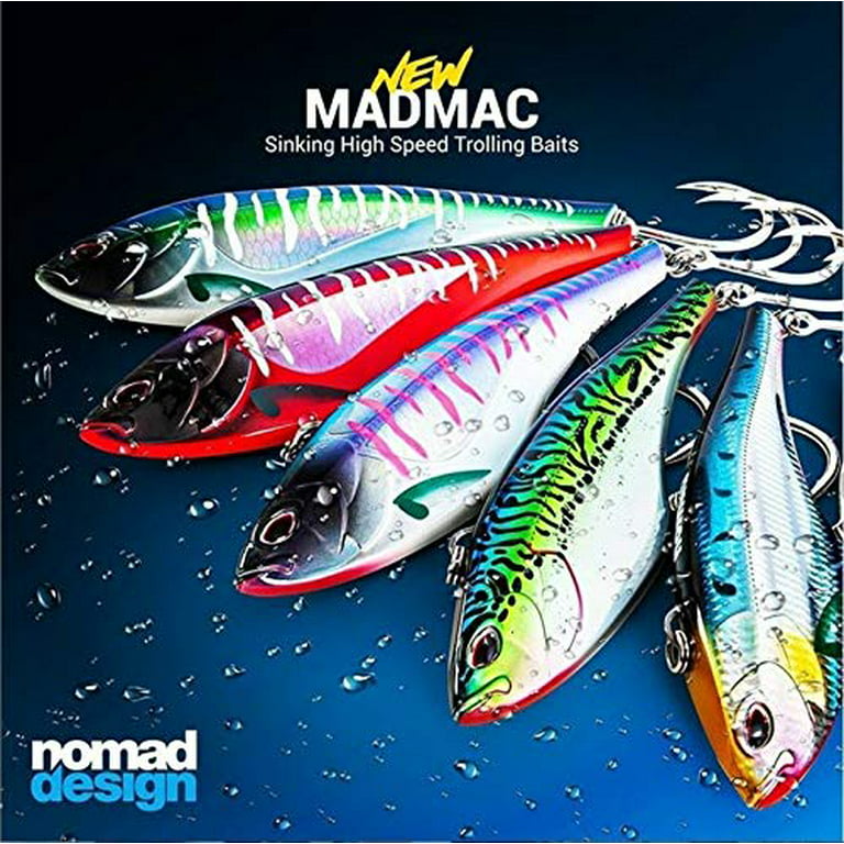 Nomad Design Madmacs 160/200/240 Sinking High Speed Trolling Lure 