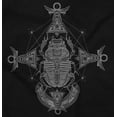 thumbnail image 2 of Scarab Ankh Ancient Egyptian Symbols Plus Size Long Sleeve Graphic Tee Shirt Brisco Brands 2X, 2 of 5