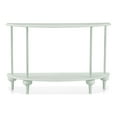 thumbnail image 5 of Furniture of America Soela Half Moon Composite Console Table with Shelf, 5 of 5