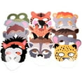thumbnail image 3 of Shisuyan 16pcs Animal Themed Paper Masks Animal Decorative Masks Birthday Party Decoration, 3 of 9