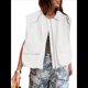 thumbnail image 1 of Chaleco Informal con Cremallera para Mujer, Estilo Cargo, Extragrande, con Dobladillo Fruncido, Sin Mangas, Chaquetas y Tops. XXL, 1 of 7