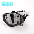 thumbnail image 3 of Unique Bargains Rear Left Driver Side Power Door Lock Actuator Motor for Toyota Tacoma 2015-2022 No.6906004030 Black, 3 of 7