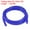 blue, variant on 4mm ID 10mm OD 3mm Wall Thick 5ft Black Vacuum Silicone Tube Tubing Hose for Engine