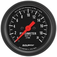 Auto Meter 4491 Ultra Lite Voltmeter – 2-5/8” Gauge, 8-18 Volts – ATM-4491
