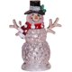 thumbnail image 1 of Muñeco de nieve iluminado YONGSHENG adorno navideño figuras LED decoración luz nocturna 3x5x11cm, 1 of 5