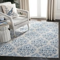 thumbnail image 2 of SAFAVIEH Martha Stewart Brentwood Topher Floral Area Rug, Cream/Blue, 2' x 4', 2 of 11