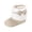 Khaki, variant on Gpaecead Unisex Warm Fur Lining Soft Boots Baby Winter Ankle Non-Slip Rubber Texture Sole Toddler Winter Snow Crib Shoes 12 Pink