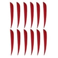 thumbnail image 4 of 12 Pieces Universal Hunting Fletching Fletches 4 Inch - Red, 4 of 8