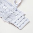 thumbnail image 7 of Levmjia Women Lace Lingerie Set Underwire Bra With Matching Thong Panties Adjustable Shoulder Straps Soft Mesh Daily Wear Romantic Date Night Elegant Solid Color, 7 of 7