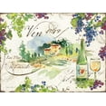thumbnail image 2 of Paton, Julie 24x19 White Modern Wood Framed Museum Art Print Titled - On the Vineyard II, 2 of 4