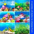 thumbnail image 2 of Papel tapiz para fondo de pecera, pintura HD 3D, papel tapiz para pecera tridimensional, pintura de fondo, decoración de acuario de doble cara, pegatina para pecera, 2 of 3