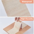 thumbnail image 3 of Papel de contacto con textura de madera, vinilo decorativo mate, autoadhesivo, impermeable, para mesa, armario, 10 m/32,8 pies, 40 cm de ancho, diseño Air Guide, 3 of 6