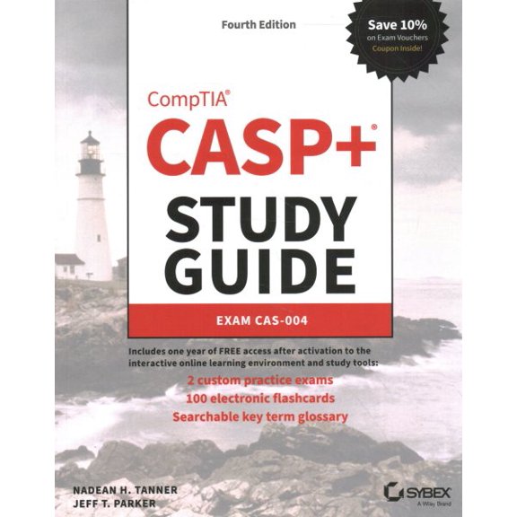 Pre-Owned CASP+ CompTIA Advanced Security Practitioner Study Guide: Exam CAS-004 (Sybex Study Guide), 9781119803164, 1119803160, Paperback, 4 edition