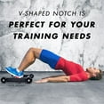 thumbnail image 6 of Yes4All Glute Ham Glider, Heavy Duty Steel Abdominal Trainer, V-Shaped Bar, Black Urethane Wheels, 6 of 8