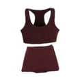 thumbnail image 3 of Conjunto de chaleco deportivo y pantalones cortos a escala 1/12 para figuras de acción, estilo informal y elegante, accesorios de disfraz para hacer Rojo oscuro, 3 of 8