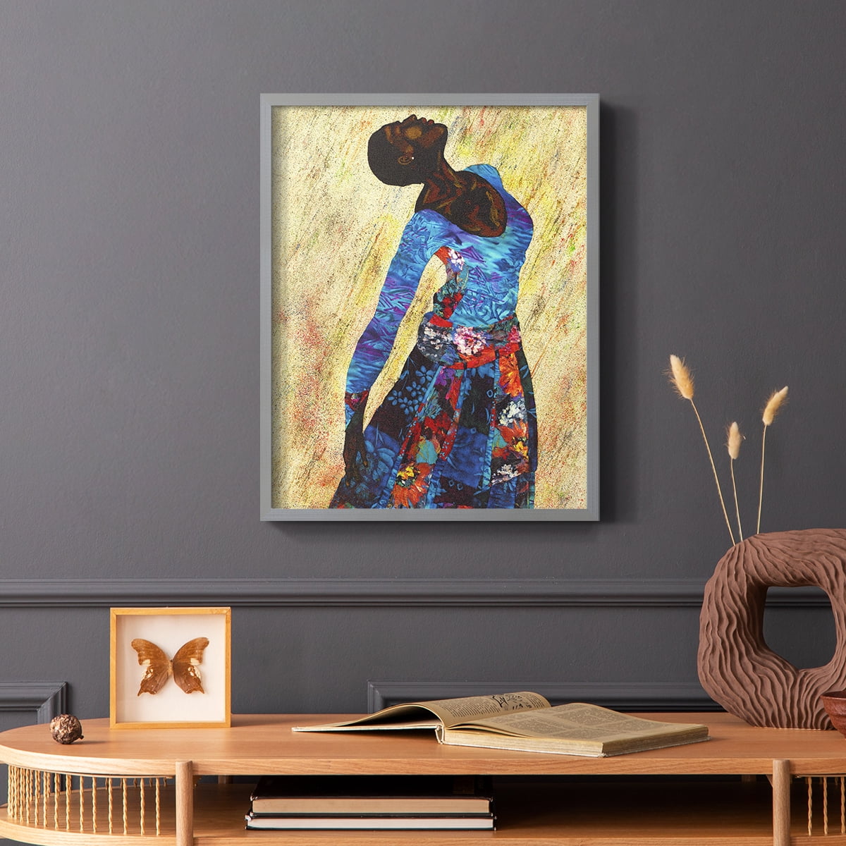 Woman Strong IV Framed Print - Solid Wood in Single Picture Frame Solid Wood 2 Framed Print