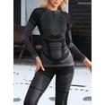 thumbnail image 3 of Charmo Thermal Outfit Sets for Womens Athletic Sets for Skiing Quarter Zip Activewear for Cold Weather, 3 of 7