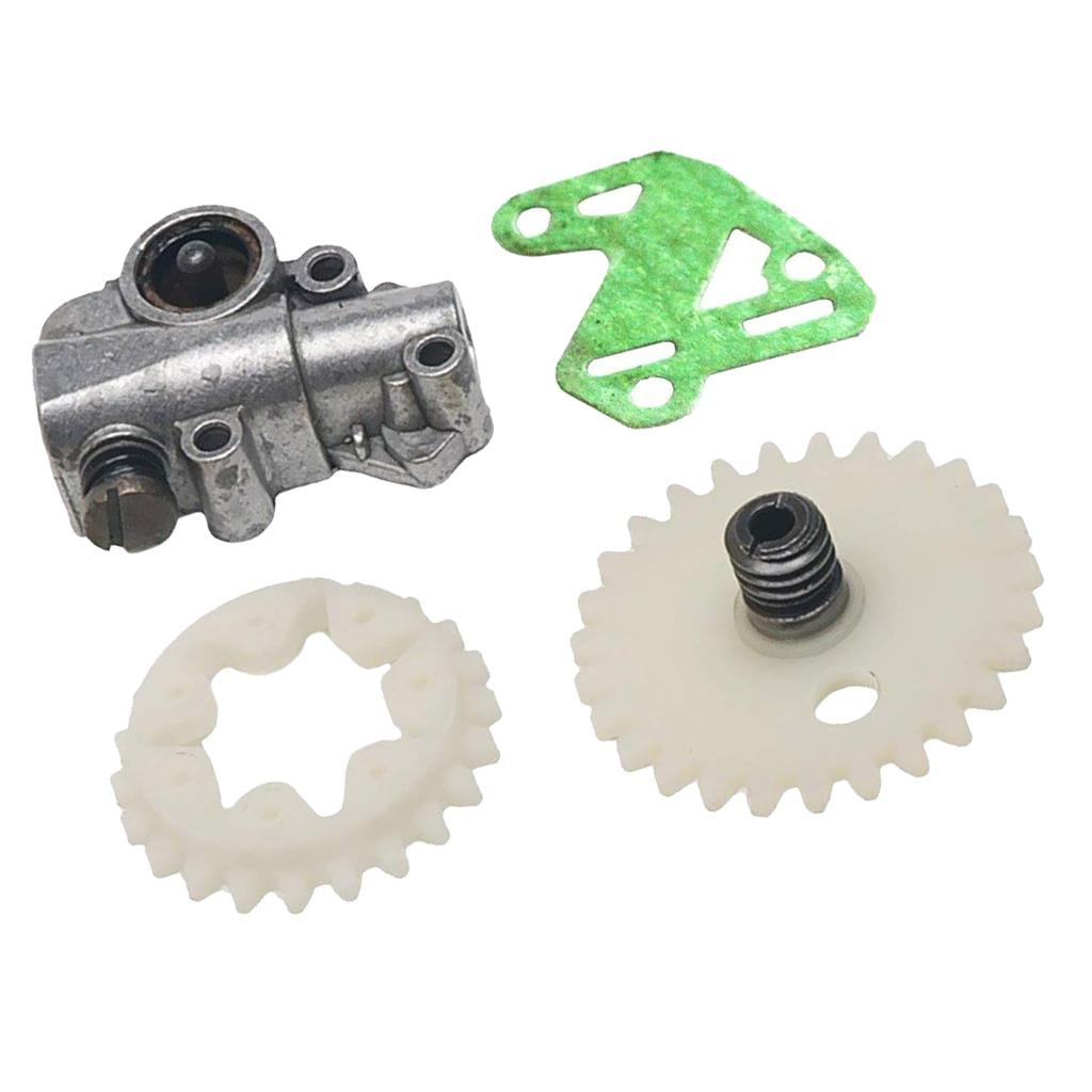 Oil Pump Spur Wheel Worm Gear Gasket Parts for STIHL MS028 038 Chainsaw 