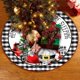 thumbnail image 3 of Falda de árbol de Navidad para decoración del hogar, vestido de árbol de Navidad, Papá Noel, Feliz Año Nuevo, 2023, 2024, 3 of 4