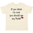 thumbnail image 3 of Inktastic Cute Uncle Boys or Girls Toddler T-Shirt, 3 of 5