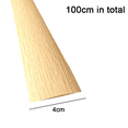 thumbnail image 2 of Bande de Transition pour Plancher Autocollante Bande de Seuil de Plancher de Transition Bandes de Couverture de Plancher, 2 of 5
