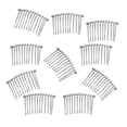 thumbnail image 4 of 40 Piezas de Peines de Metal para El Cabello, Peines Laterales de 4 para Accesorios para El Cabello de Bricolaje, 4 of 9