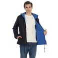 thumbnail image 2 of Gioberti Men's Reversible Rain Jacket with Polar Fleece Lining, 2 of 4