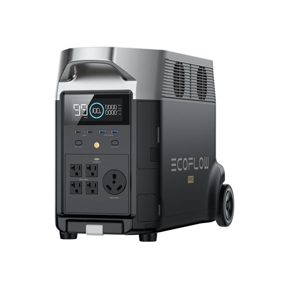 EcoFlow DELTA Pro Portable Power Station 3600Wh Capacity,Solar Generator,3600W AC Output for Outdoor Camping,Home Backup,Emergency,RV,off-Grid