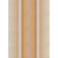 thumbnail image 1 of Ahgly Company Indoor Rectangle Patterned Deep Peach Orange Novelty Area Rugs, 2' x 3', 1 of 6