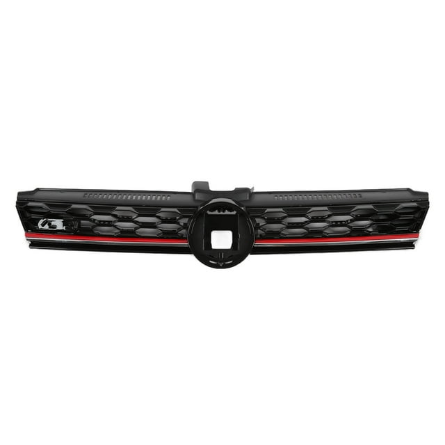 Gloss Black Honeycomb Grille Grills Replacement for MK7.5 Facelift 2017‑2020