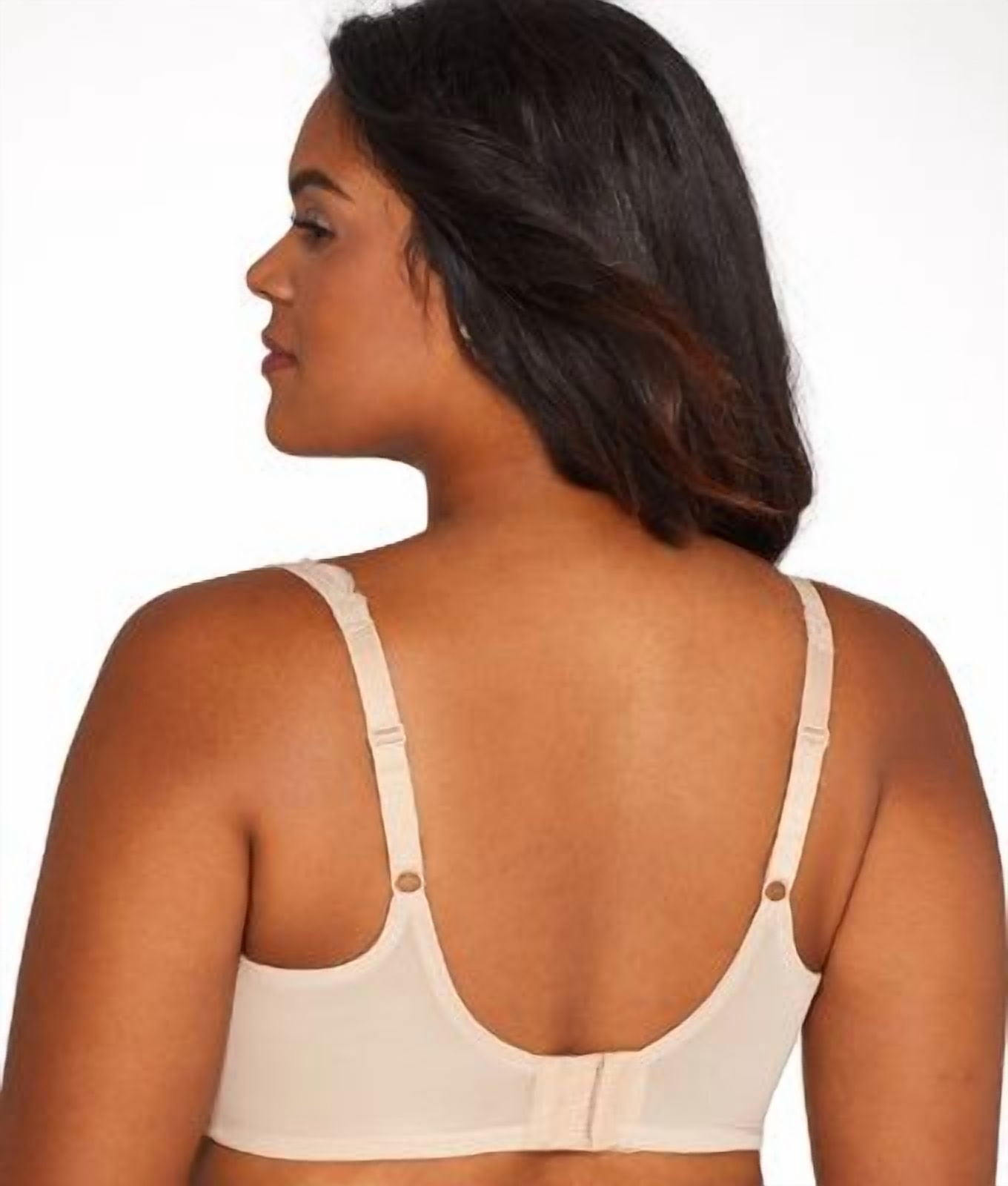 Women's Playtex US4514 Love My Curves Thin Foam with Lace Underwire Bra (Cafe/Ivory Pearl 42DDD)