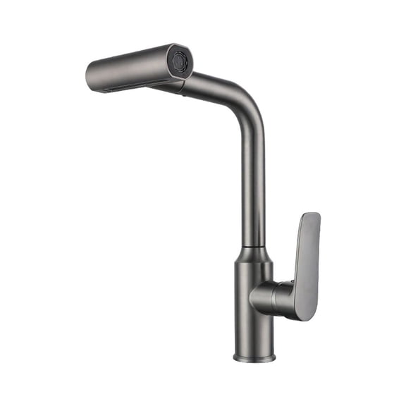Waterfall 360°Rotatable Telescopic for All Copper Faucet for Bathroom and Kitchen