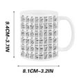 thumbnail image 3 of Music Note Ceramic Mug 11oz, Color-Changing Design with Guitar Patterns for Coffee/Tea Enthusiasts, 3 of 9