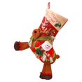 thumbnail image 2 of Christmas Stockings 16.5In Large Santa/Snowman Riding Deer Xmas Stockings Decorations Hanging Christmas Tree Decor for Family Holiday Xmas Decor, 2 of 8