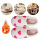 thumbnail image 5 of Térmicas Planas Felpa Con Forma Corazón Cómodas Y Transpirables para Hombres Mujeres, 5 of 9