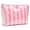 Pink Beige, variant on Striped Clear Sunscreen Bag Clear Makeup Toiletry Pouch Beach Vacation Essentials for Women Teen Girls Trip Gifts Summer Pool Travel Must Have Accessories Waterproof Stuff