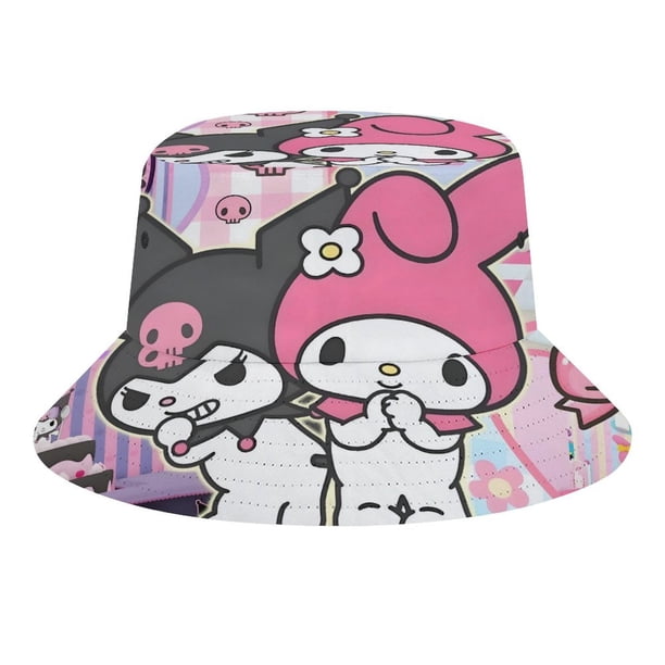 Mi Melodía Sombrero bucket para adultos, gorra de protección solar, sombrero de pescador plegable para viajes al aire libre, pesca y actividades de verano