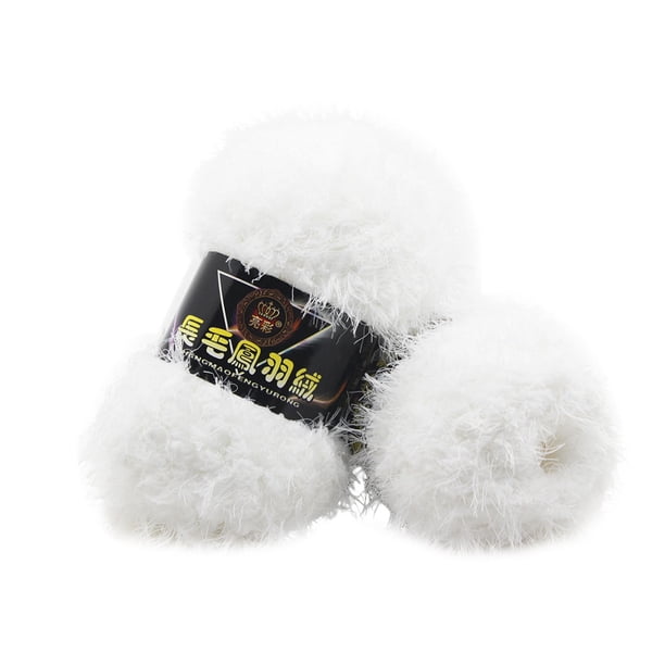 Fiudx Ofertas y liquidaciones Hilo de coral de terciopelo multicolor tejido a mano y crochet