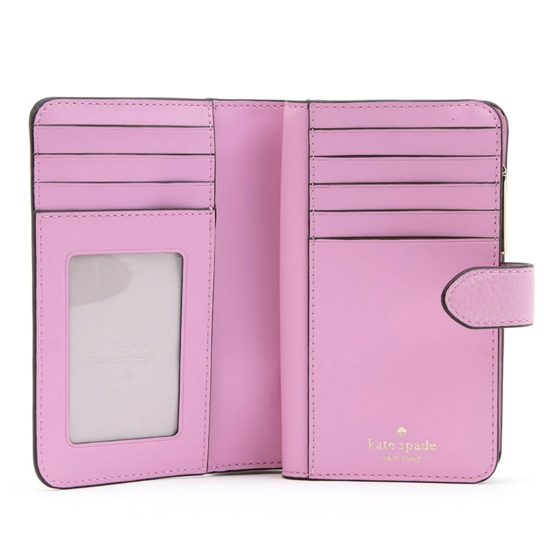Kate Spade New York Lena Pebbled Leather Medium Bifold Wallet
